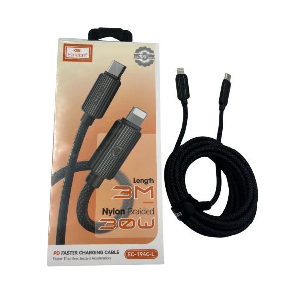 CABLE IPHONE TIPO C EC-194 C-I EARLDOM