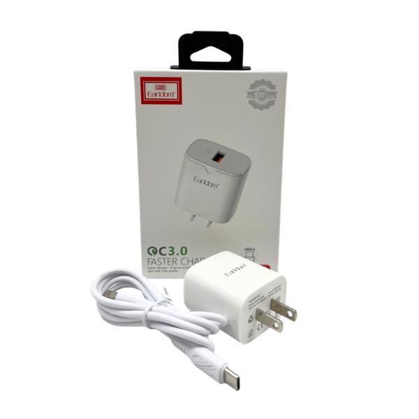 CARGADOR CUBO CASA ES-US4C