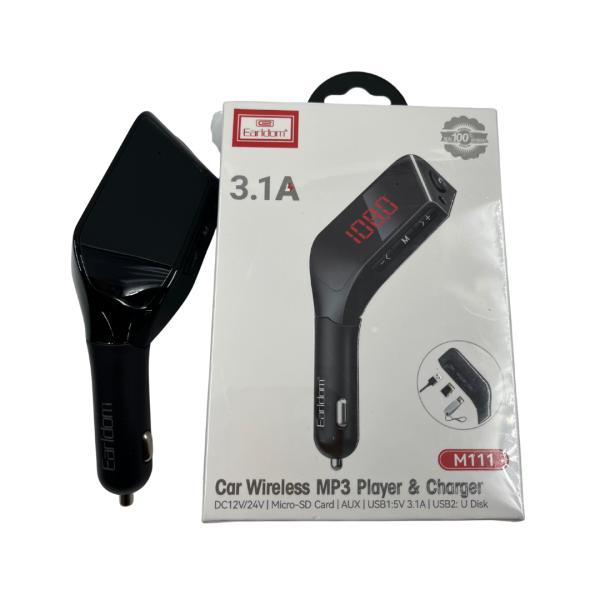TRANSMISOR DE M&Uacute;SICA BLUETOOTH ET-M111 EARLDOM