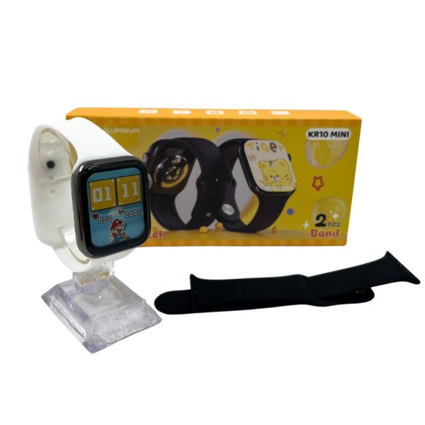RELOJ INTELIGENTE SMART WATCH KR-10 MINI NEGRO
