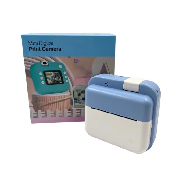 CAMARA DE NI&Ntilde;OS CON IMPRESORA AC300 CELESTE