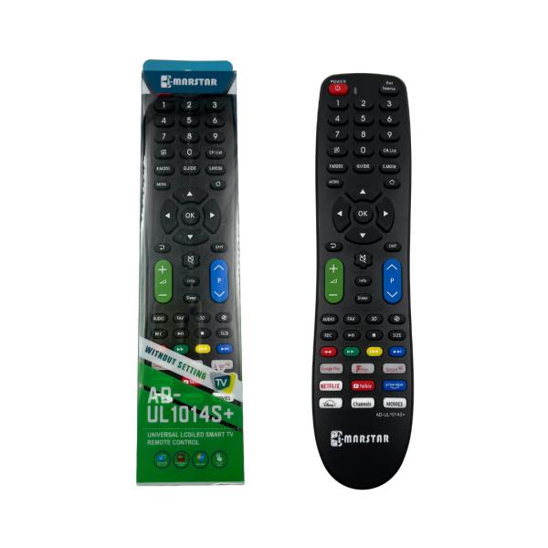 CONTROL UNIVERSAL TELEVISOR PANTALLA SMART TV UL-1014S+
