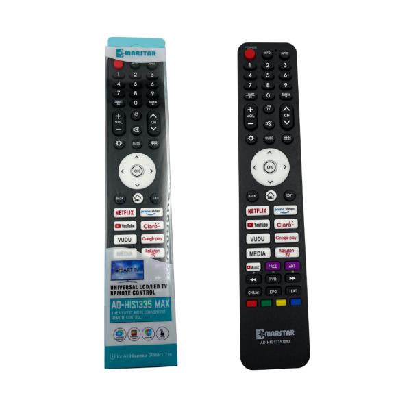 CONTROL UNIVERSAL TELEVISOR PANTALLA SMART TV HIS1335 MAX