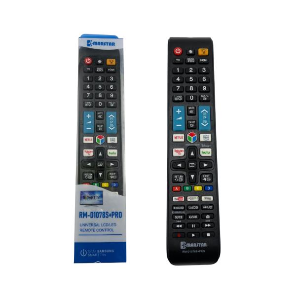 CONTROL UNIVERSAL TELEVISOR PANTALLA SMART TV D1078S + PRO