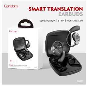 AUDIFONOS  BLUETOOTH TRADUCTOR OWS2 EARLDOM